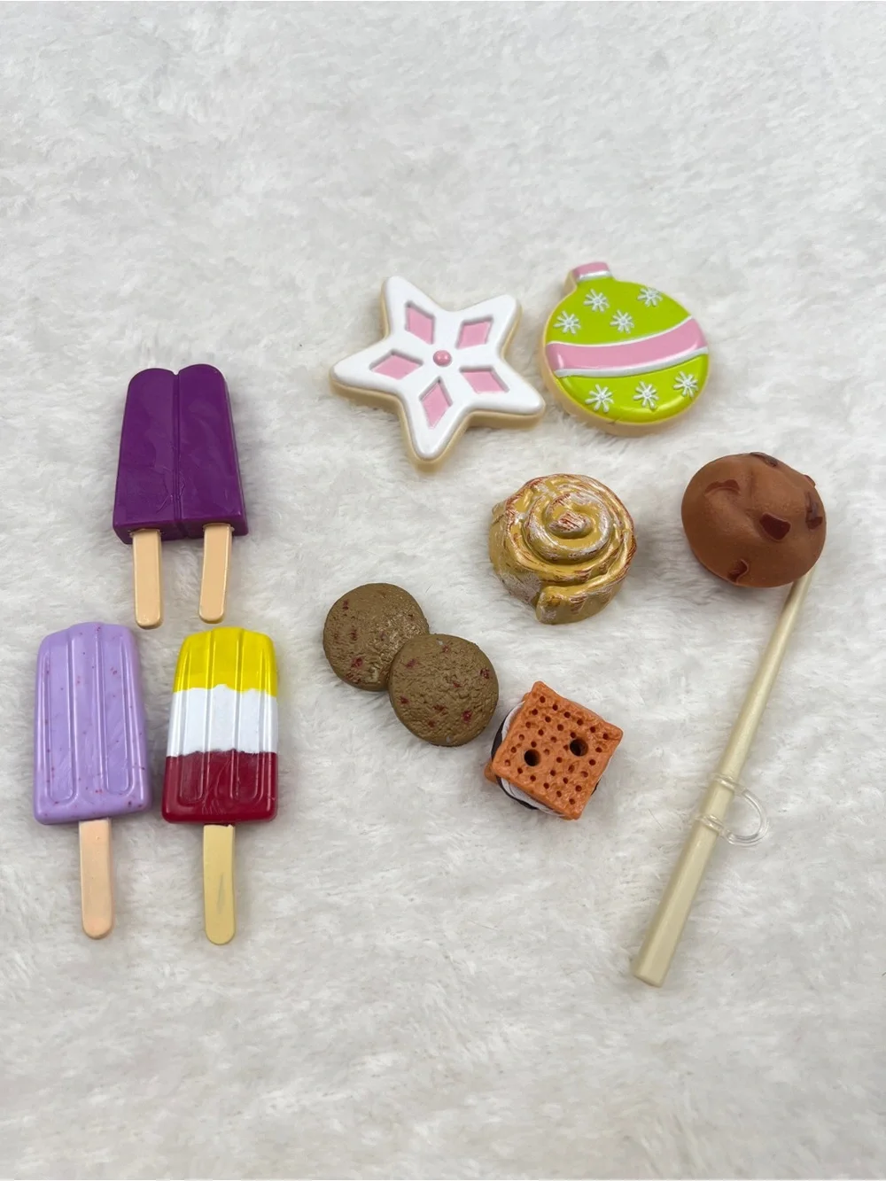 Our Generation Bakery Dessert Accessories Lot 11 Pc Cookies Popsicles S’mores